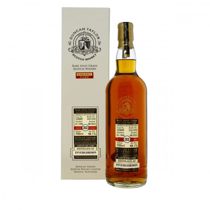 Invergordon 32 Year Old Rare Auld Grain 1 Invergordon 32 Year Old Rare Auld Grain