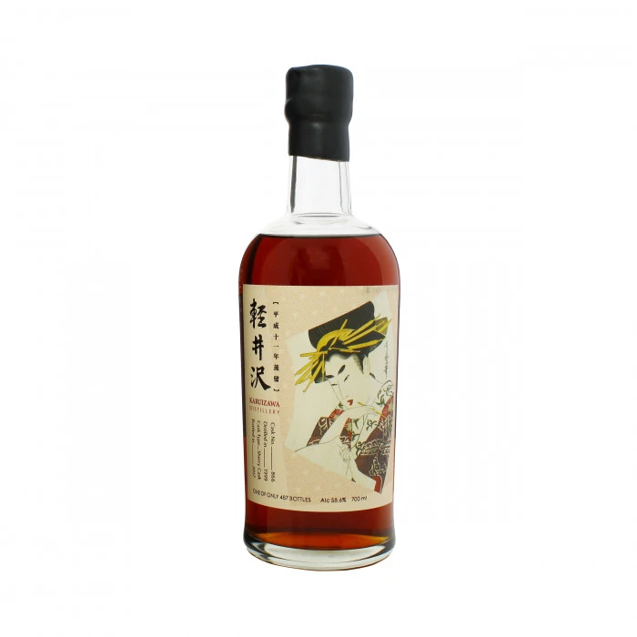 Karuizawa 1999 Single Sherry Cask #866 Miyaki Odori Geisha Label - Image 2