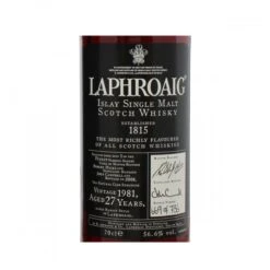 Laphroaig 1981 Sherry Cask 27 Year Old -Yamazaki Wine Shop laphroaig 1981 27yo ps3