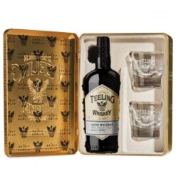 Teeling Small Batch Gold Gift Tin With 2 Glasses