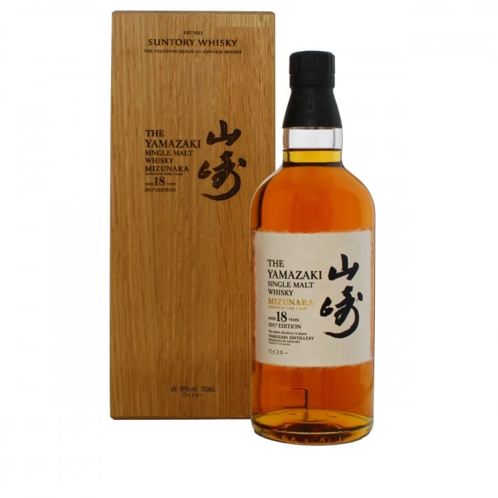 Yamazaki Mizunara 18 Year Old 2017 Release 1 Yamazaki Mizunara 18 Year Old 2017 Release